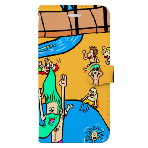 夏のひと時 Book-Style Smartphone Case