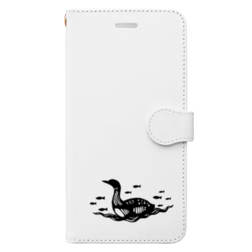 シロエリオオハム Book-Style Smartphone Case