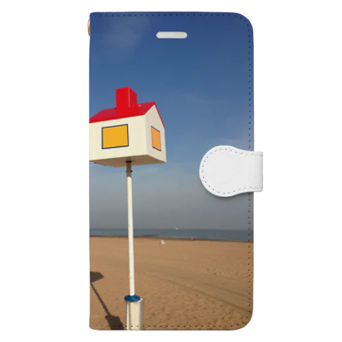 Post on the beach Book-Style Smartphone Case