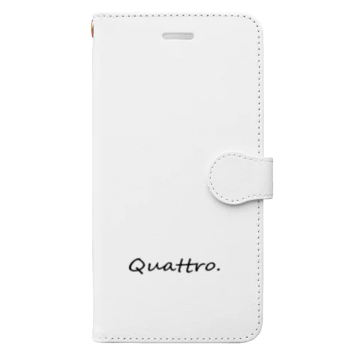 「Quattro」 手帳型スマホケース