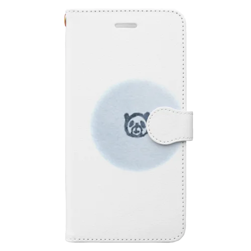 meeting panda ロゴ Book-Style Smartphone Case