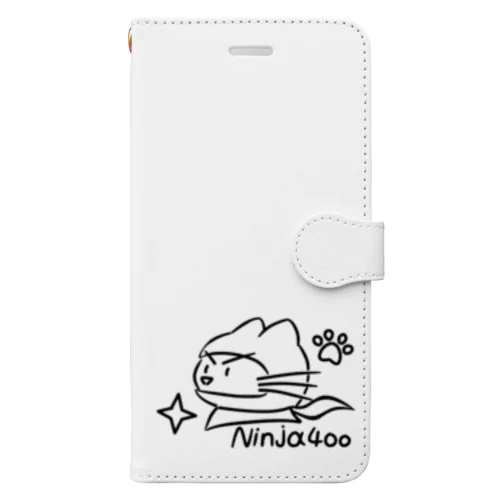 忍者猫（ninja400) Book-Style Smartphone Case