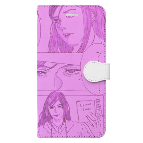 ソマンガ Book-Style Smartphone Case