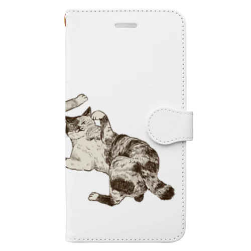 喧嘩猫 Book-Style Smartphone Case