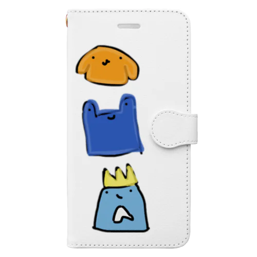 ゆるいやつら Book-Style Smartphone Case