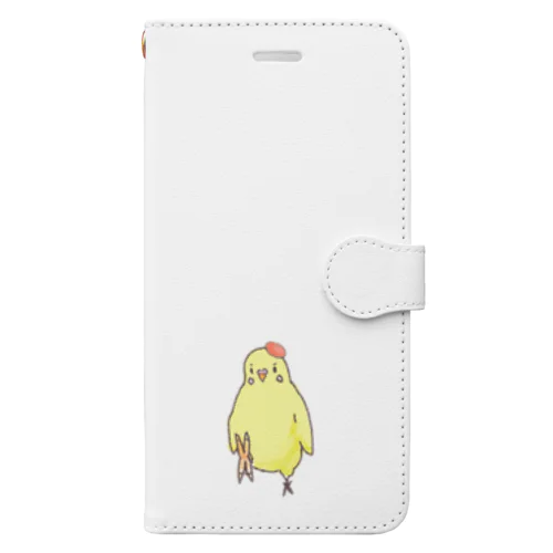 ピヨちゃんキック Book-Style Smartphone Case