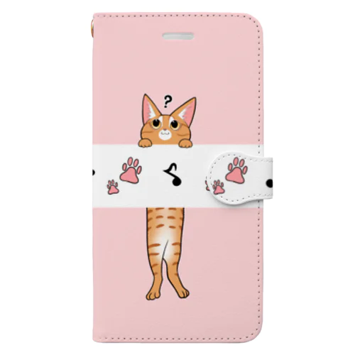 【ももいろ】ぶらんとれおんくん Book-Style Smartphone Case