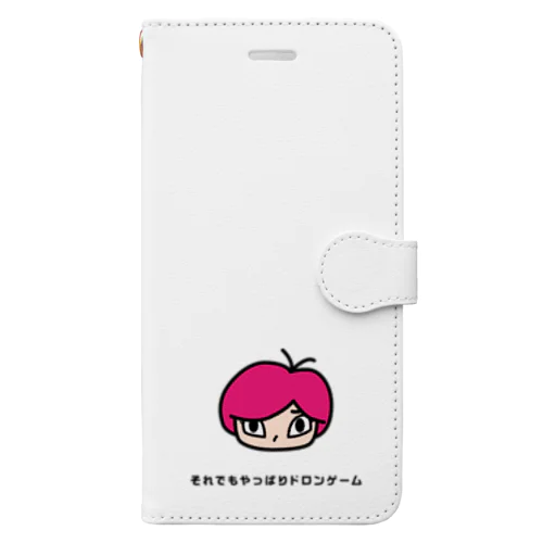 タイトル入りどろんちゃん Book-Style Smartphone Case