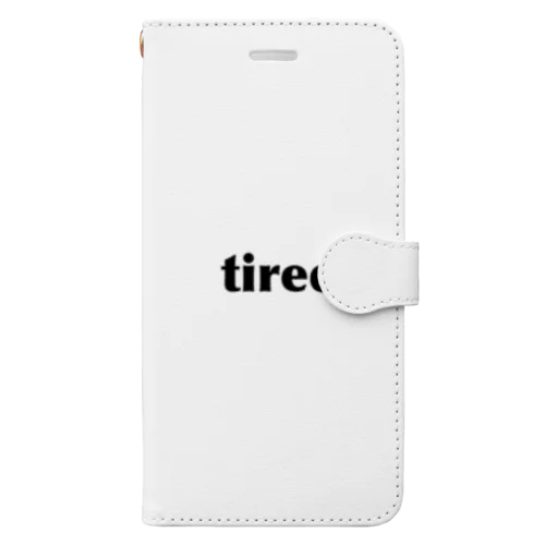 tired. Book-Style Smartphone Case