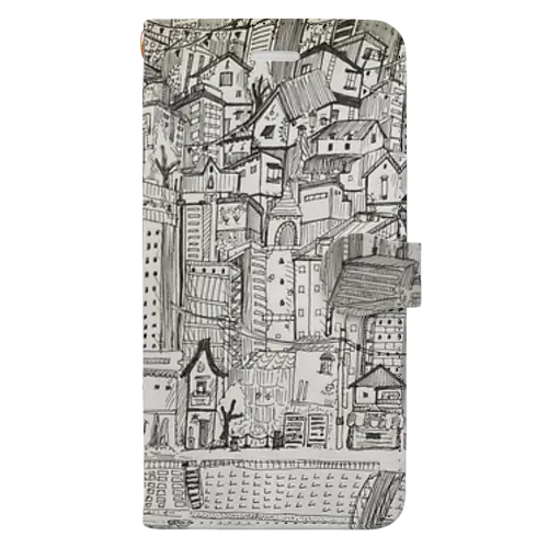 街 Book-Style Smartphone Case