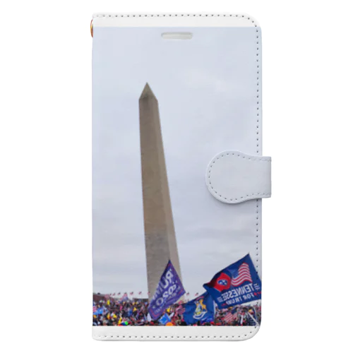 歴史上最大イベントオベリスク Jan 6, 2021 Book-Style Smartphone Case