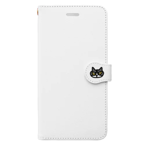 しろくろちゃん Book-Style Smartphone Case