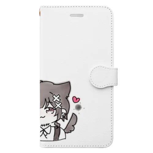 ぽぷりゅん Book-Style Smartphone Case