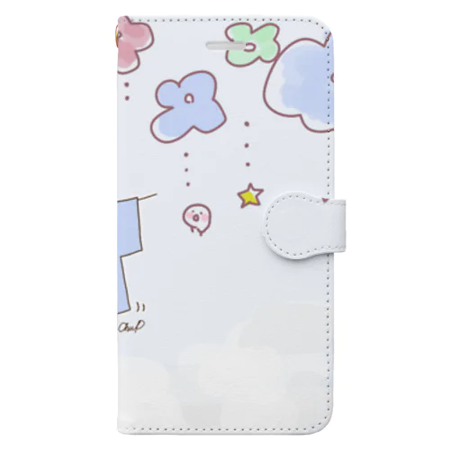 すやすやりすたん Book-Style Smartphone Case