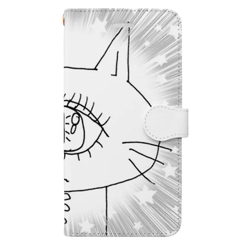 ひとひとねこ Book-Style Smartphone Case