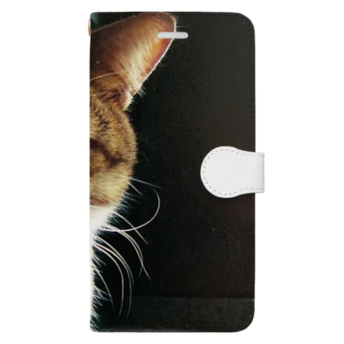 チラッと猫 Book-Style Smartphone Case