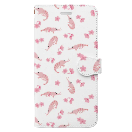 Sakura ebi Book-Style Smartphone Case