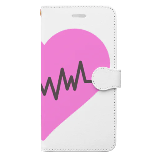 Heart ECG Book-Style Smartphone Case