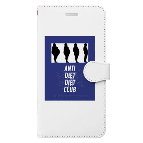 ANTI DIET DIET CLUB 手帳型スマホケース