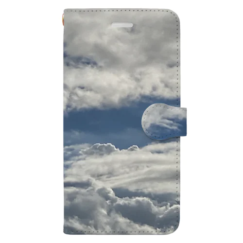 台風が過ぎ去った青空 Book-Style Smartphone Case