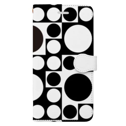 mid-century Dot Book-Style Smartphone Case