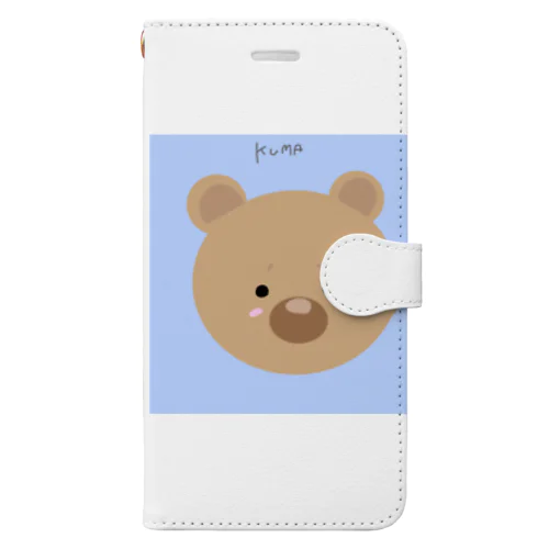 くまくん Book-Style Smartphone Case