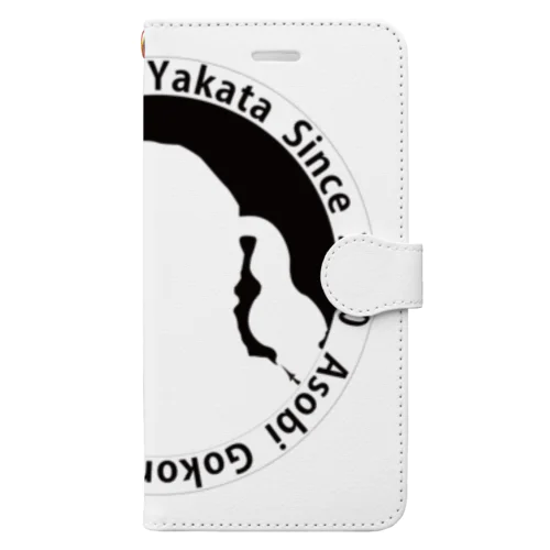 めだか村の村長さん Book-Style Smartphone Case