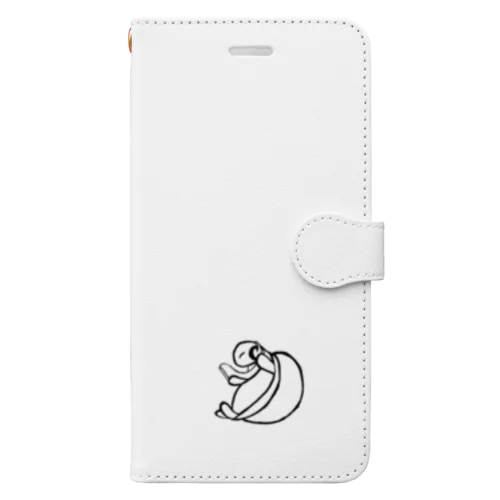 クールなかめさん Book-Style Smartphone Case