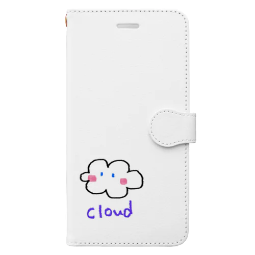 もこもこ雲〜〜cloud〜〜 Book-Style Smartphone Case