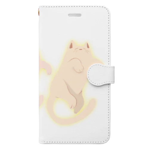 猫の盆踊り Book-Style Smartphone Case