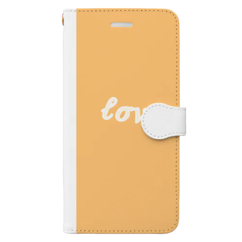 Love_orange Book-Style Smartphone Case