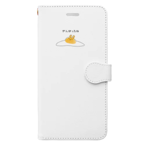 褒めてくれるメダマヤキ Book-Style Smartphone Case