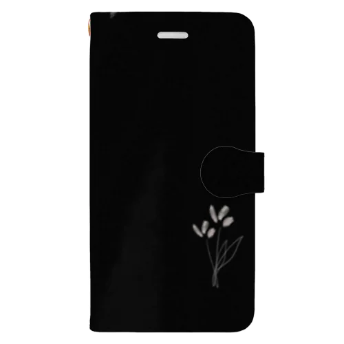 flower pattern Book-Style Smartphone Case