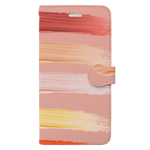 pink꙳★*ﾟcolorful Book-Style Smartphone Case