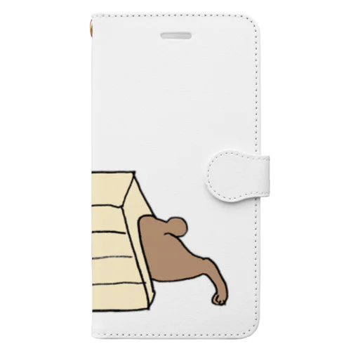 越えられないなら潜ればいい。 Book-Style Smartphone Case