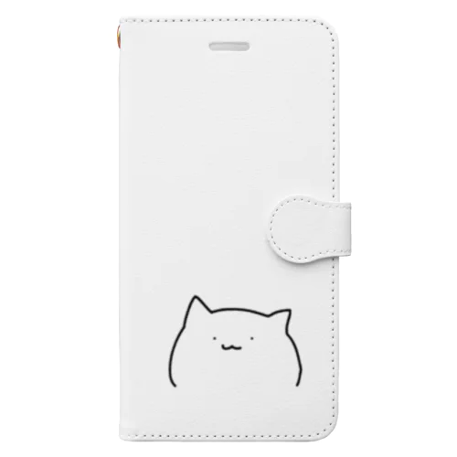 むっちりねこ 手帳型スマホケース