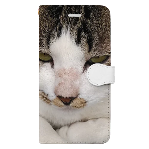 外猫サバたん Book-Style Smartphone Case