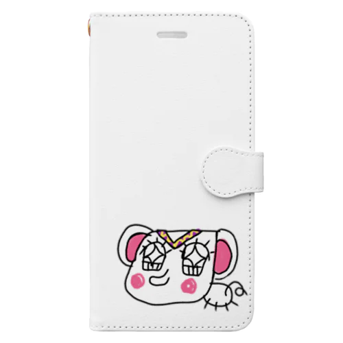 ガネちゃん♡ Book-Style Smartphone Case