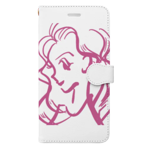 Pink_Girl Book-Style Smartphone Case
