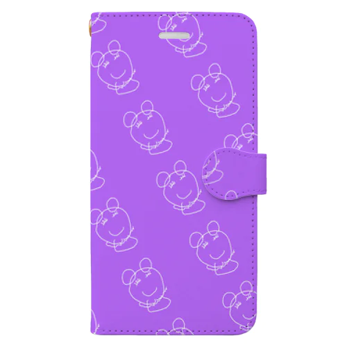 Aoi_chan_purple Book-Style Smartphone Case