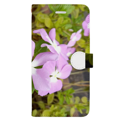 ピンクお花🌸 Book-Style Smartphone Case