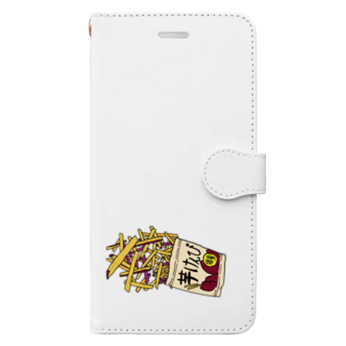 芋けんぴ 袋タイプ Book-Style Smartphone Case