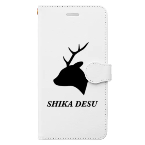 SHIKA DESU 手帳型スマホケース