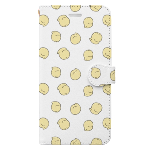ひよこ豆 Book-Style Smartphone Case