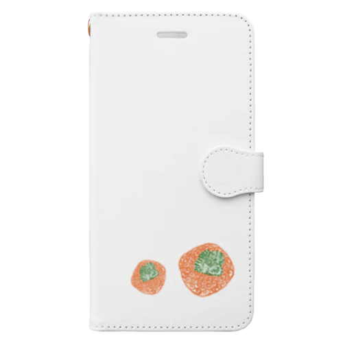 柿は嘉来 Book-Style Smartphone Case