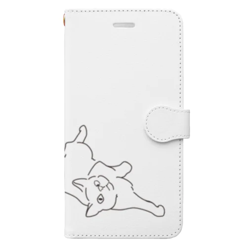 かいぬしとめがあったねこ Book-Style Smartphone Case