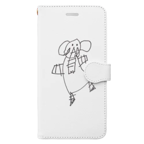 ぞうのファリーちゃん Book-Style Smartphone Case