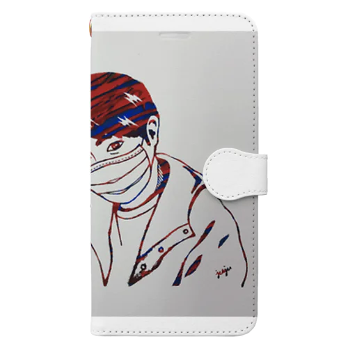 Mask man Book-Style Smartphone Case