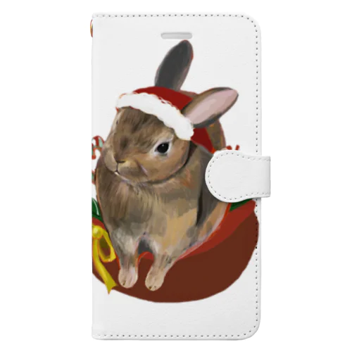 クリスマス🐰🎄 Book-Style Smartphone Case