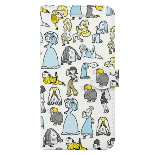 見返り美人 Book-Style Smartphone Case